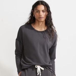 Madewell MWL Superbrushed Easygoing Sweatshirt